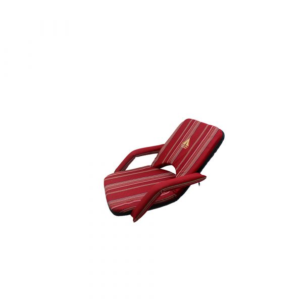 كرسي ارضي سدو احمر البراري قابل للطي ,مثالي للرحلات و الحدائق و التخييم